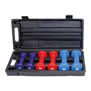 China Wholesale High Quality 6/12KG Dumbbell Set with Box Vigor - DBS-D-005
